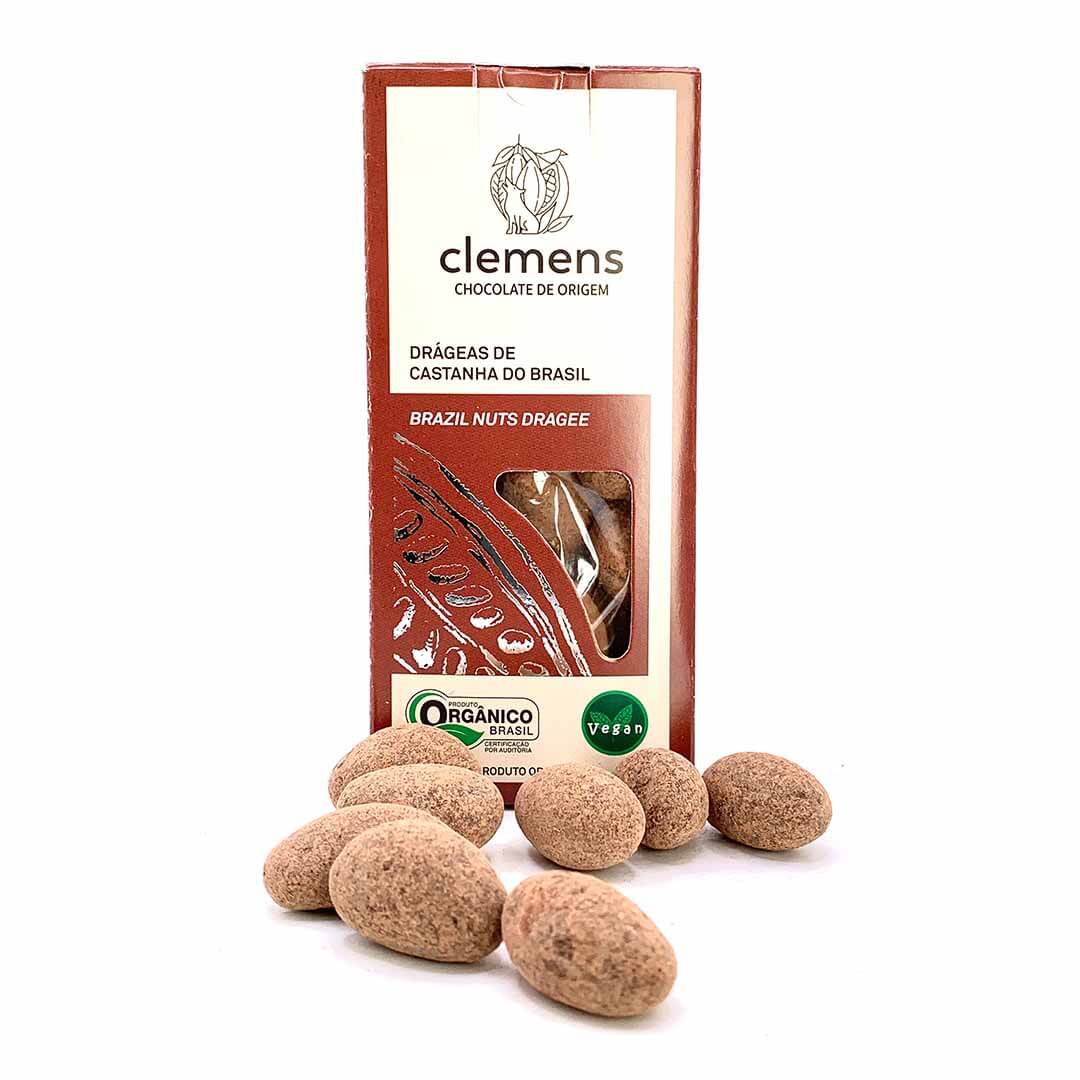 Drágeas de Damasco - coberta com dark chocolate